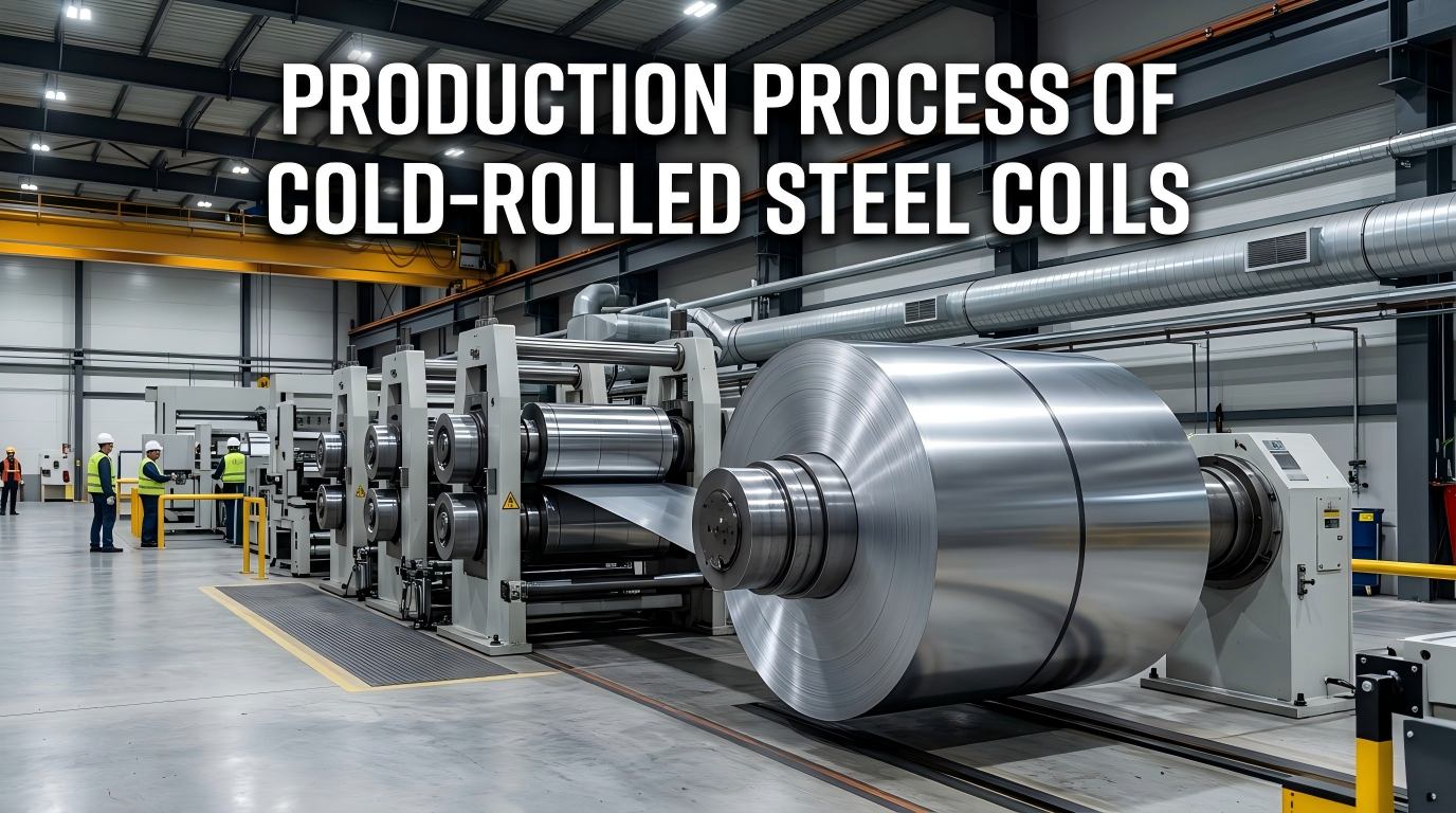 Proceso de producción de bobinas de acero laminadas en frío