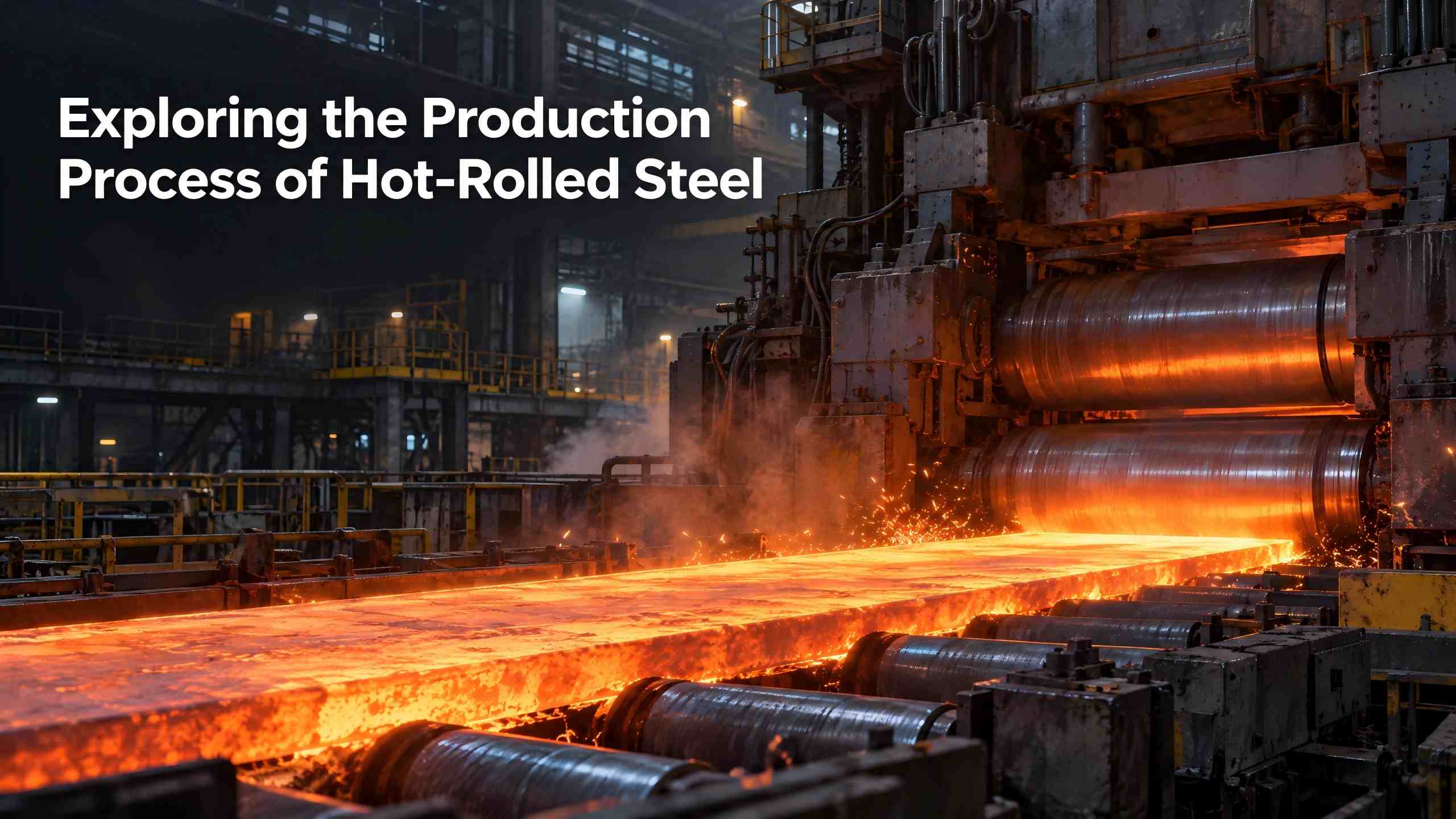 Explorando el proceso de producción de acero laminado en caliente